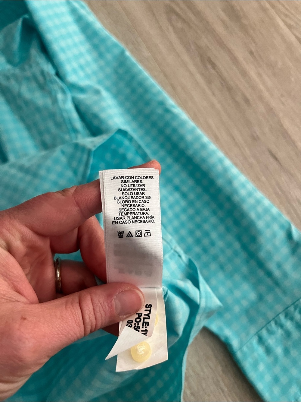 NWT Vineyard Vines Men’s Performance Slim Fit Cooper Shirt Medium Turquoise XL - Picture 6 of 7